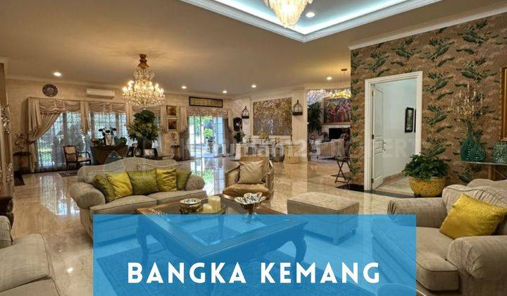 Rumah Bagus Private Pool Kemang Bangka Nuansa Klasik Mewah Dalam Townhouse 1