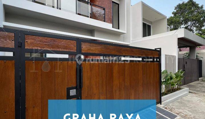 Rumah Brand New Graha Raya Bintaro Tangsel Unit Siap Huni 1