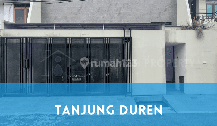 Rumah Bagus 3 Lantai Fully Furnished Tanjung Duren Dekat ke Taman Anggrek Mal 1