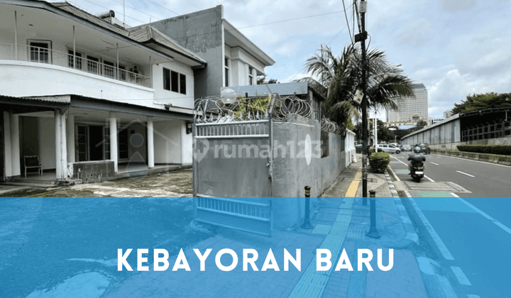 Rumah Hitung Tanah Komersil Area Kebayoran Baru 1