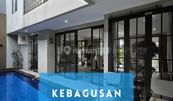 Townhosue Bagus Semi Furnished Ada Kolam Renang Kebagusan Jaksel 1