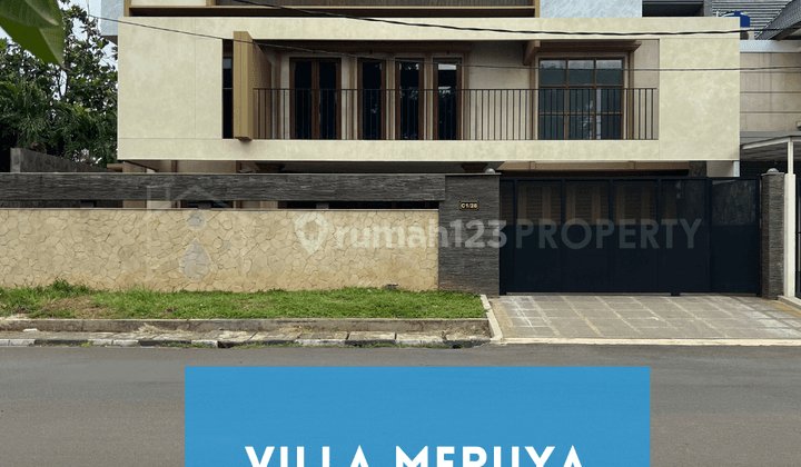 Rumah Komplek Taman Villa Meruya Jakarta Barat Jalan Lebar Nyaman 1