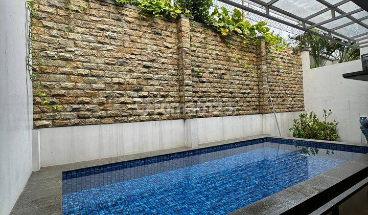 Rumah Dijual Private Pool Dalam Townhouse di Lebak Bulus 1