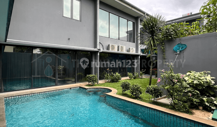 Rumah Kemang Pejaten Barat Private Pool Siap Huni Rapi 2