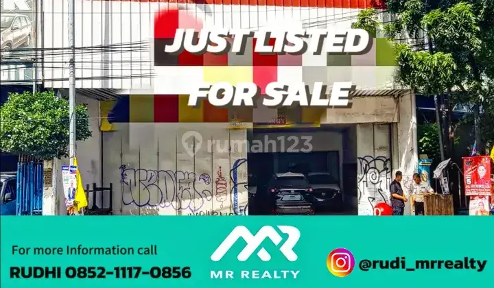 Ruko di Jl. Sultan Agung, Bekasi 225 m Butuh Renovasi SHM 1