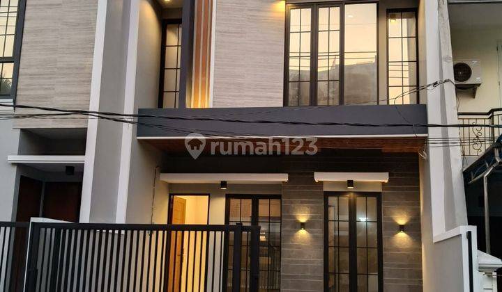 Dijual Rumah Model Scandinavian Mewah Baru Di Sutorejo Prima Selatan  2