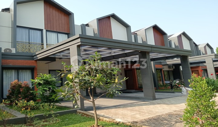 RUMAH BARU LUAS CLUSTER MEWAH GREEN SERPONG BINTARO TANGSEL