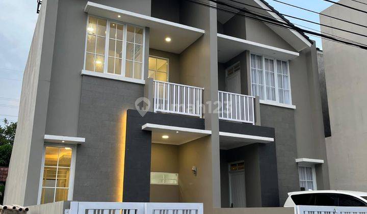 Dijual Cepat Rumah Baru 2 Lantai Lingkungan Nyaman Siap Huni di Cisaranten Arcamanik Bandung 2