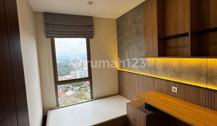 For sale fully furnished cheapest 100% new apartment hegarmanah residence 3 bedroom 2