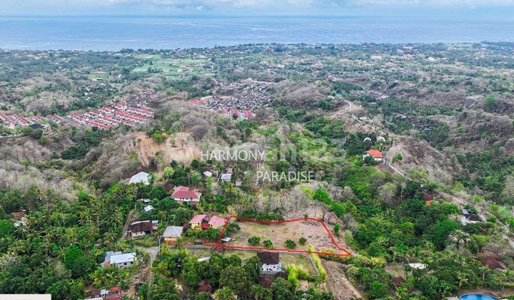 Tanah dengan Pemandangan Laut, 2850M2, SHM di Kayuputih, Lovina