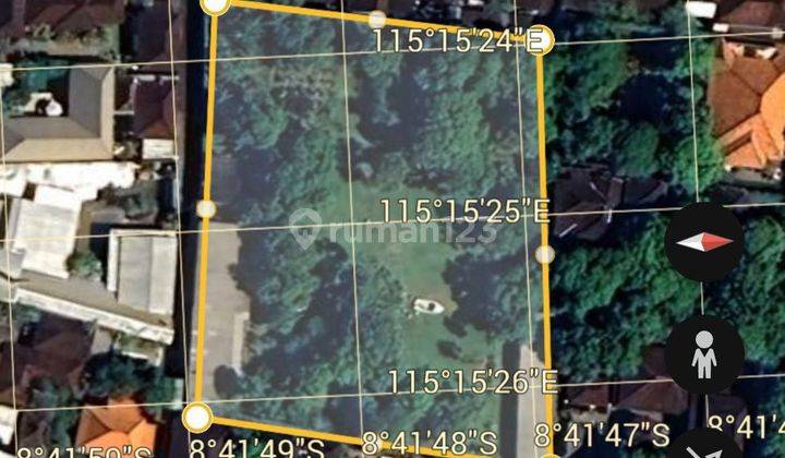 Land for sale 5500 m² SHM Sanur area CN 1