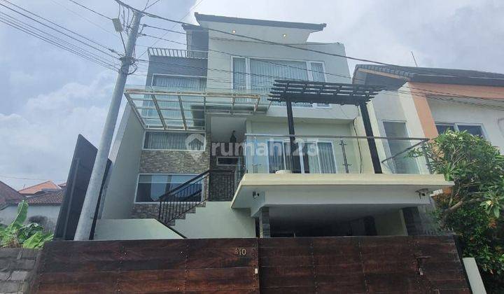 For Rent 2 Storey House Private Pool Spacious In Kerobokan Cn 2