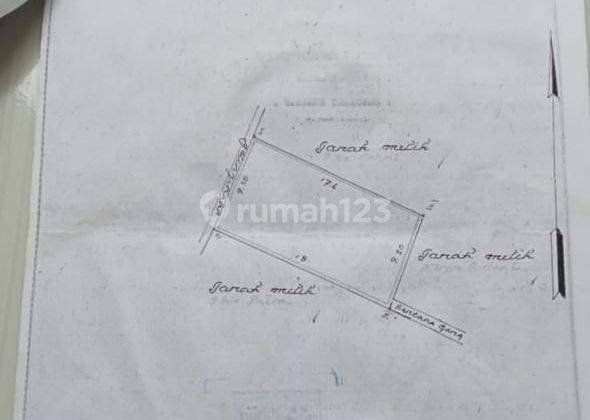 Dijual Tanah 150 m² Di Monang Maning Denpasar JL 2