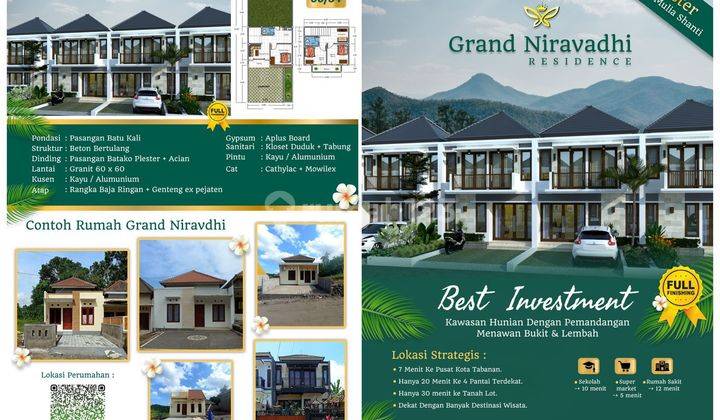 Grand Niravadhi Cheap House 1 Floor In Tabanan 1