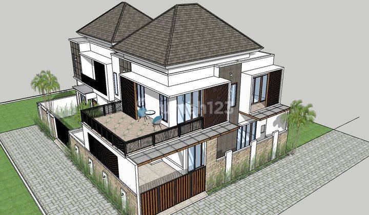 Rumah 2 Lantai Baru Di Denpasar Barat DB 2