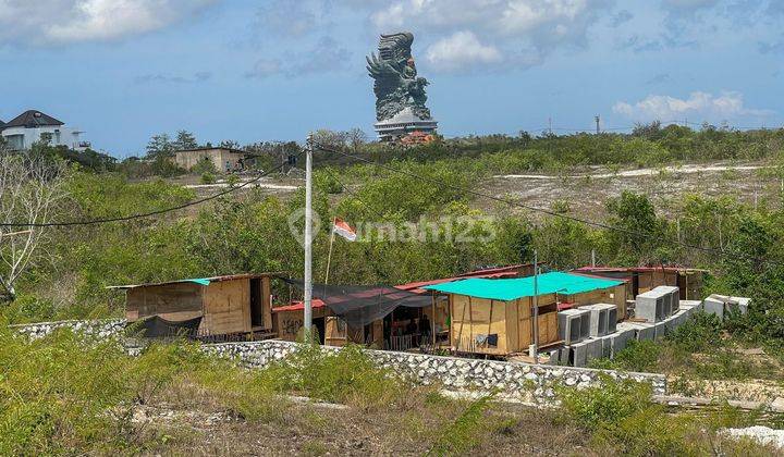 Land for Sale with Gwk Statue View in Ungasan CN 1