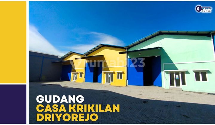 Gudang Ready Pakai Casa Krikilan Gresik Dekat Tol - Thw Edge