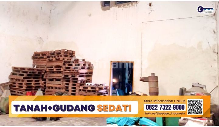 Gudang Sedati Sidoarjo - Lahan Luas, SHM, Siap Dikembangkan