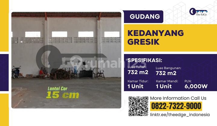 Ready-to-Operate Warehouse SHM Kedanyang Gresik Fast Toll Access