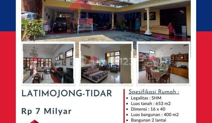 DIJUAL RUMAH BESAR 2 LANTAI SERTIFIKAT SHM MENGHADAP KE BARAT 1