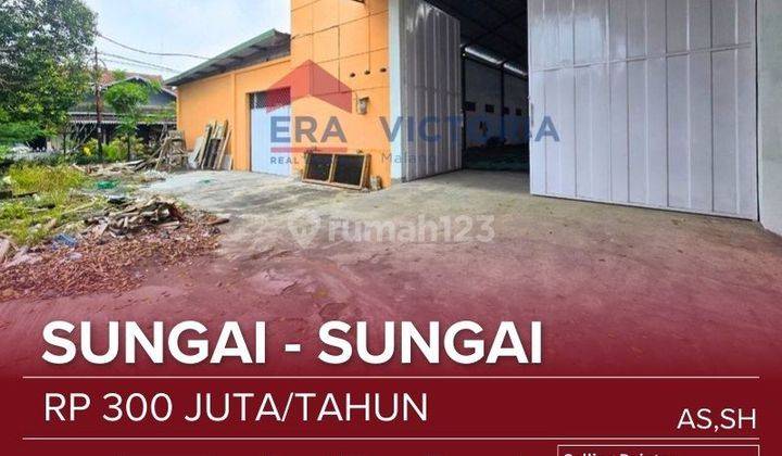 DISEWAKAN 2 UNIT GUDANG BLIMBING AKSES MUDAH KE POROS TUMENGGUNG SUROYO,SUTOYO, KAWASAN PERGUDANGAN, AKSES KENDARAAN BESAR 1