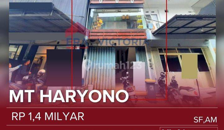 Dijual Ruko Kawasan Ramai Mahasiswa Strategis Cocok Segala Usaha 1