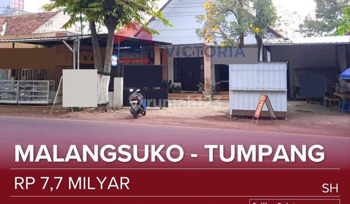 Dijual Rumah Lokasi Sangat Strategis Cocok Untuk Bisnis Usaha Selangkah Dengan Kantor Desa Malangsungko ,sma, Smp, Dan Pasar Tumpang 1