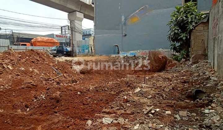 For Rent: 500m2 Large Land Ready to Build, Located on Fatmawati Main Road, South Jakarta