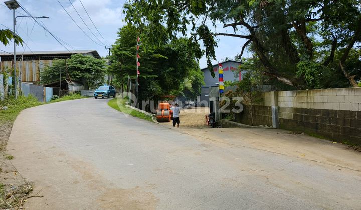 Dijual Gudang Siap Pakai Halaman Luas dan Ada Mes Karyawan di Teluk Naga Tanjung Burung