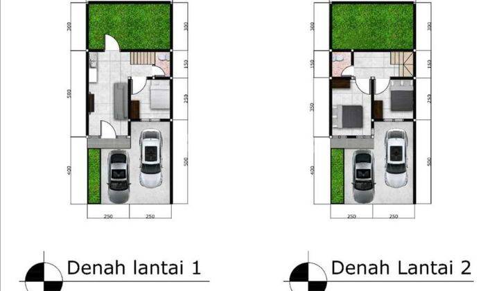 Rumah 2 Lantai Baru Semi Furnished SHM di Bsd 2