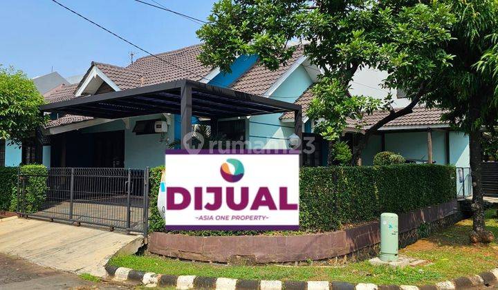 Rumah Hook Luas Asri Dan Nyaman, Di Kemang Pratama, Bekasi 1