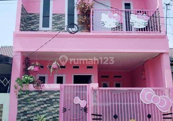 Rumah Cantik Nan Imut, 2 Lantai Di Pesona Anggrek, Bekasi 1