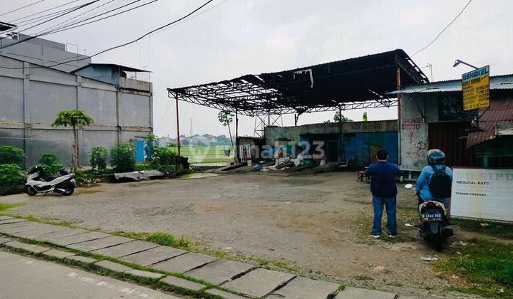 Lahan Cibitung, Strategis Pinggir Jalan Raya Pantura Sudah Cor