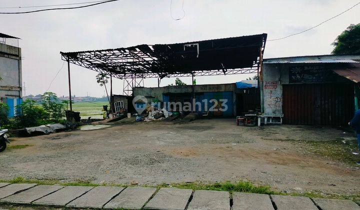 Lahan Cibitung, Strategis Pinggir Jalan Raya Pantura Sudah Cor