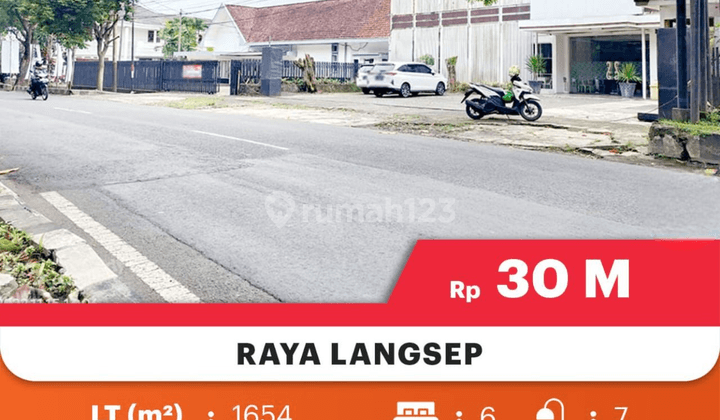 rumah di JL. Langsep, Klojen Malang Jawa Timur 2