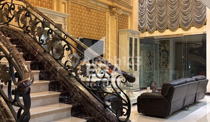 Jual Cepat, Rumah Mewah Cantik Furnished Di Sunter Bisma, Nego  2