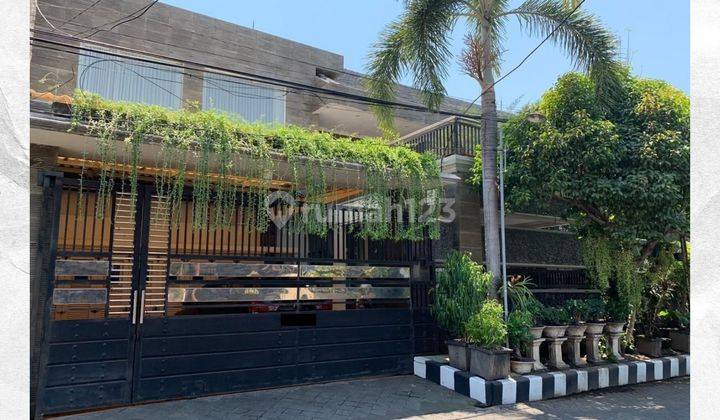 Dijual Rumah Mewah Manyar Kartika Surabaya Siap Huni Dilengkapi Private Swimming Pool Private Gym 1