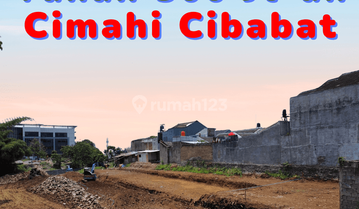 Tanah di Jl Aruman, Cimahi SHM 64 m² 2