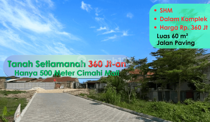 Tanah di Jl Pojok Selatan, Cimahi SHM 60 m² 1