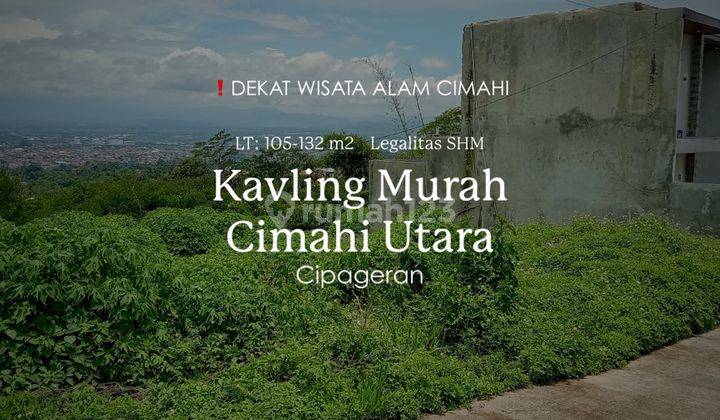 Tanah di Lebar Muka 5 Meter, Cimahi SHM 105 m² 1