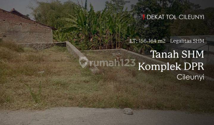 Tanah di Komplek Dpr, Cileunyi 7 Menit Kampus Itb SHM 156 m² 1