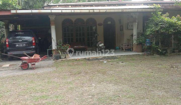 Rumah lama di daerah Tangkerang Timur Pekanbaru cocok untuk usaha  1