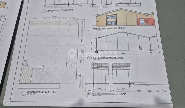 Gudang Industrial Milenium Park Cikupa Luas 1359m2 Ready 6 Unit 2