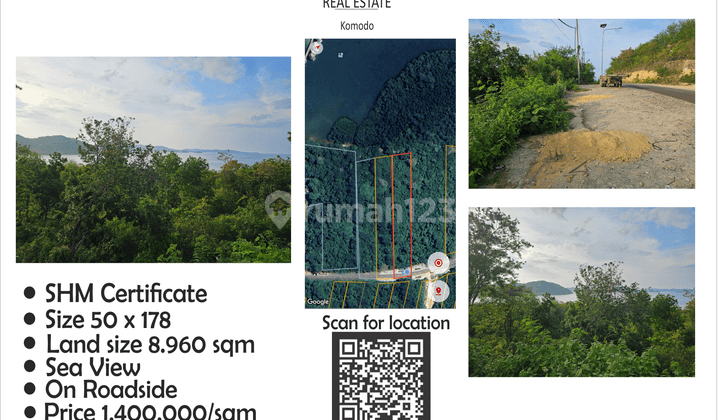 Tanah Seluas 8.960 M2 Shm di Labuan Bajo 1