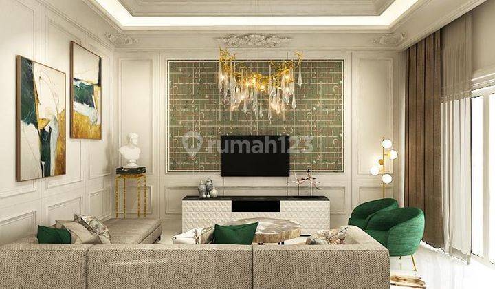 Rumah Mewah Furnished Tengah Kota di Erlangga Semarang 1