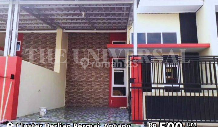 Rumah Jual Makassar Cluster Berlian Permai Antang Siap Huni jj  1