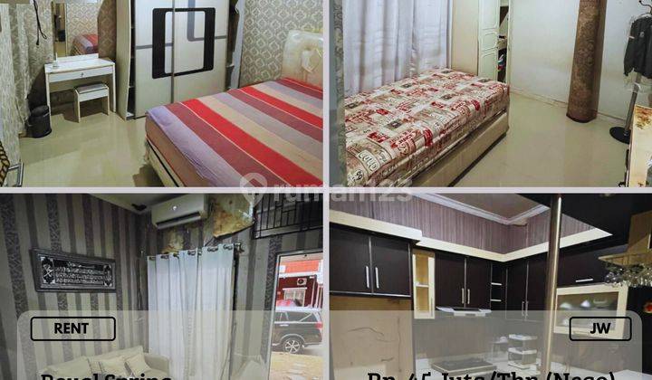 Disewakan Rumah 1LT Royal Spring Siap Huni Furnish Harga Nego  1