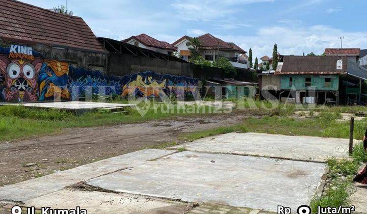 Dijual Tanah Kosong Luas Lokasi Strategis Poros Jalan Raya Kumala 1