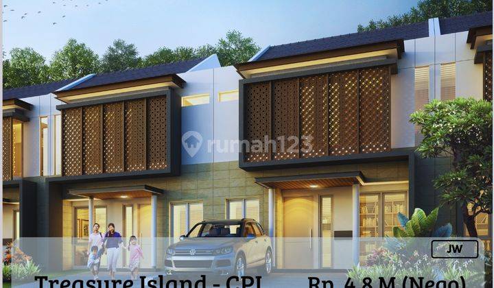 Dijual Rumah Cantik 2LT Cpi Cluster Treasure Island Siap Huni 1