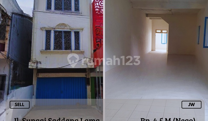 Dijual Ruko 4LT Poros Sungai Saddang Lama Strategis Siap Pakai Dijual Ruko 4LT Poros Sungai Saddang Lama Strategis Siap Pakai